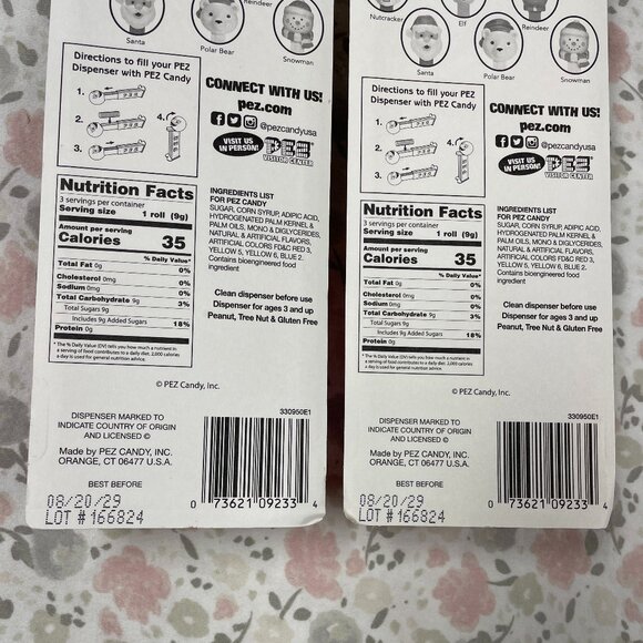 2 NIB PEZ Christmas - Reindeer & Snowman - Picture 3 of 6